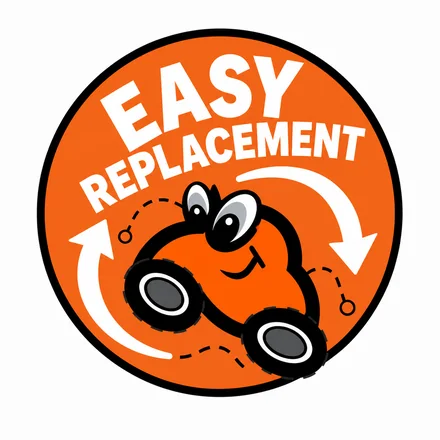 Easy replacement